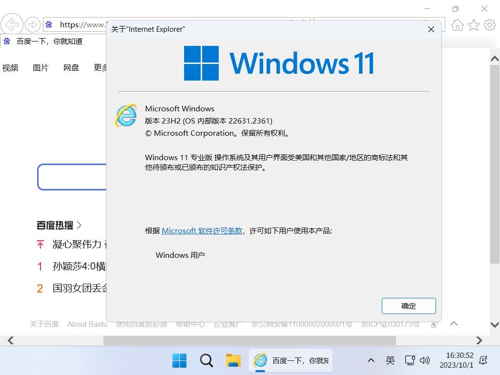 不忘初心 Windows11 23H2 (22631.2715) x64 纯净 精简 可更新 <font color=#FF0000>(2023.11.18)</font>